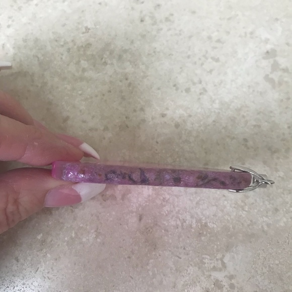 💕Pink Agate Sliced Pendant💕 - Picture 6 of 7